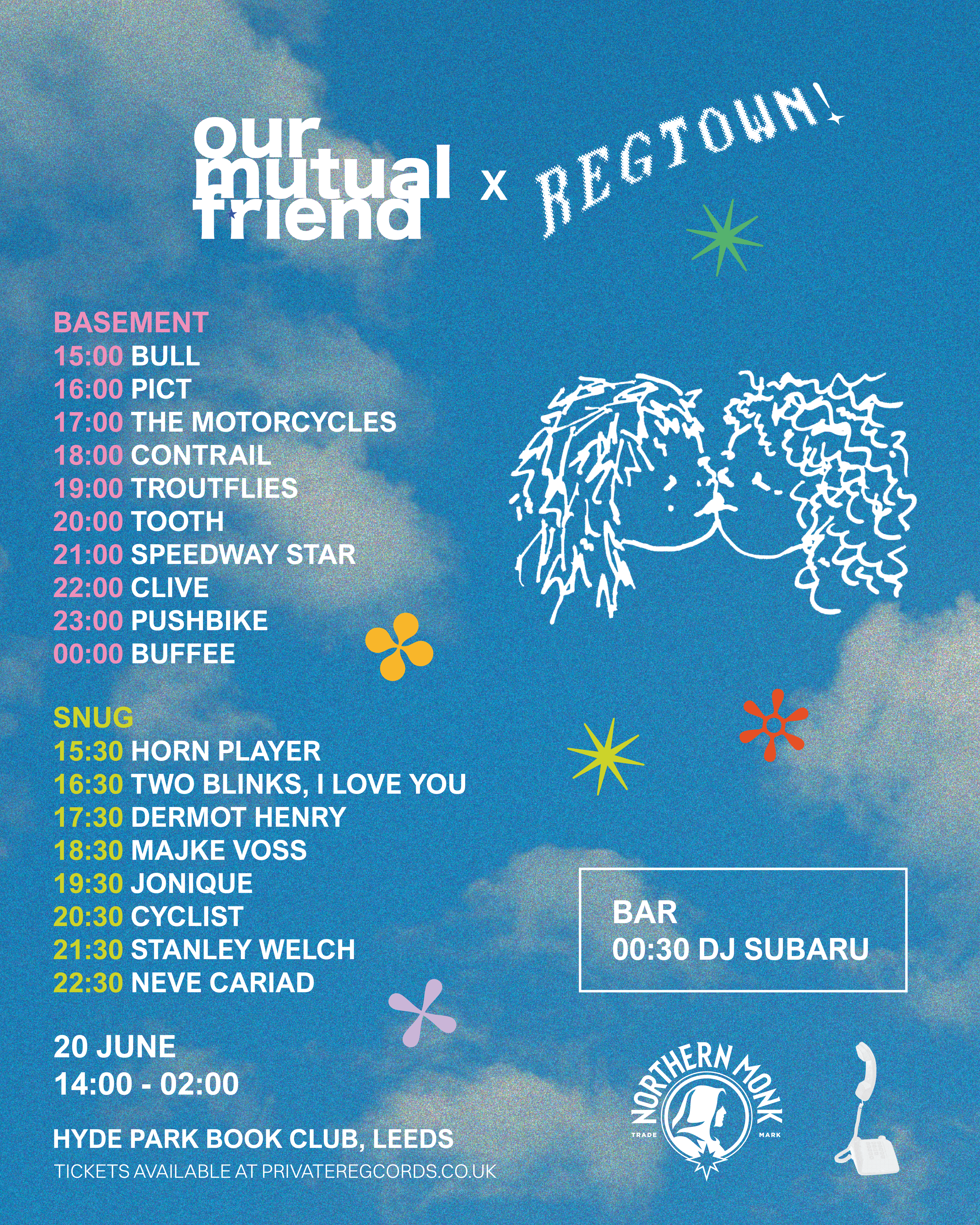 Regtown OMF Set Times