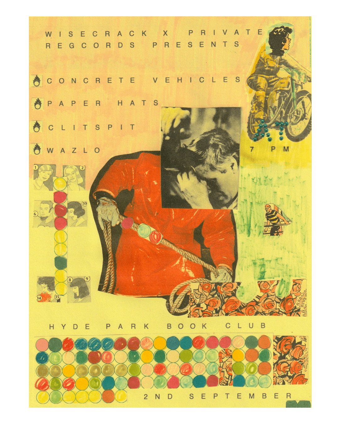 Concrete Vehicles / Paper Hats / Clitspit / WAZLO