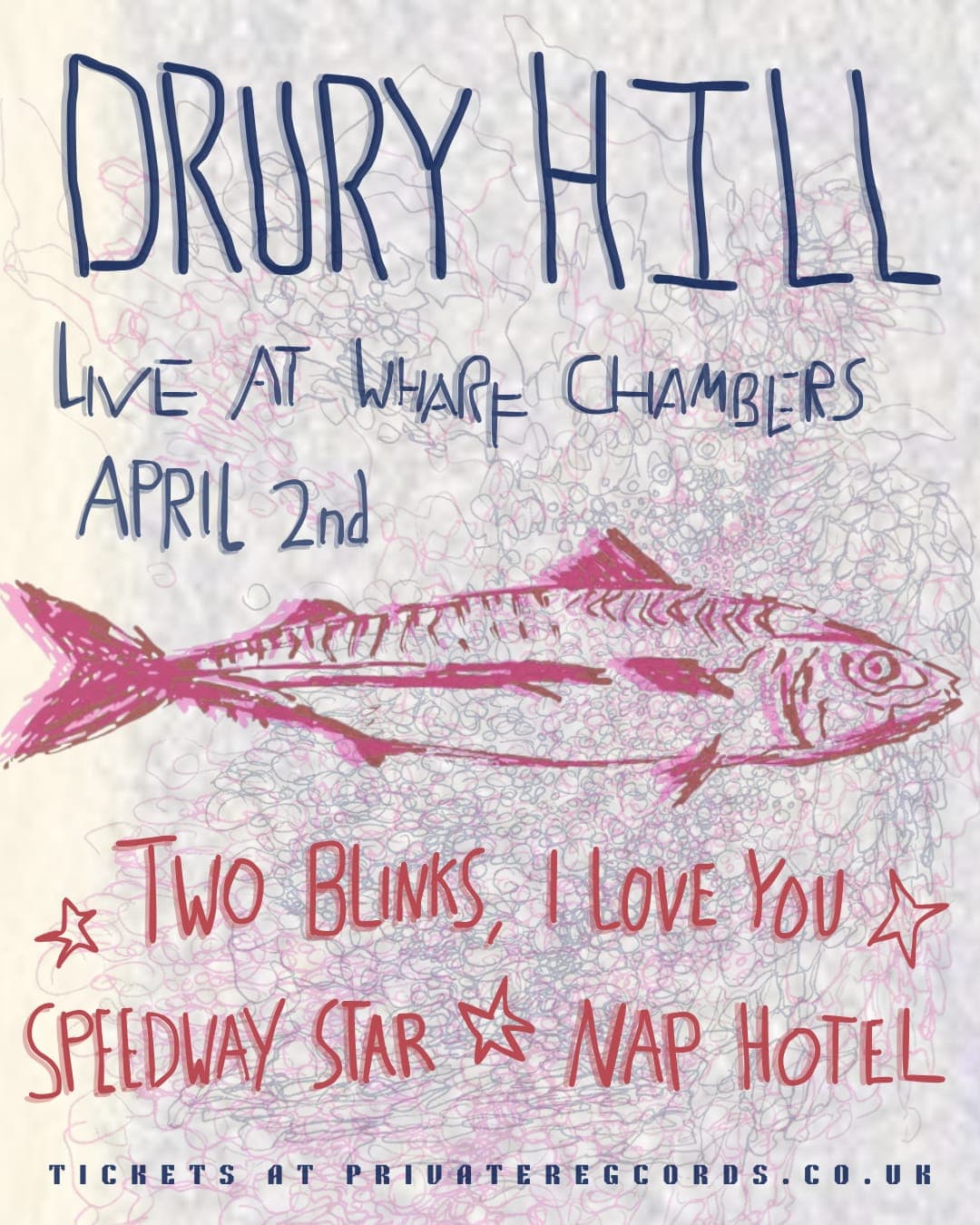 Drury Hill / two blinks, i love you / Speedway Star / Nap Hotel